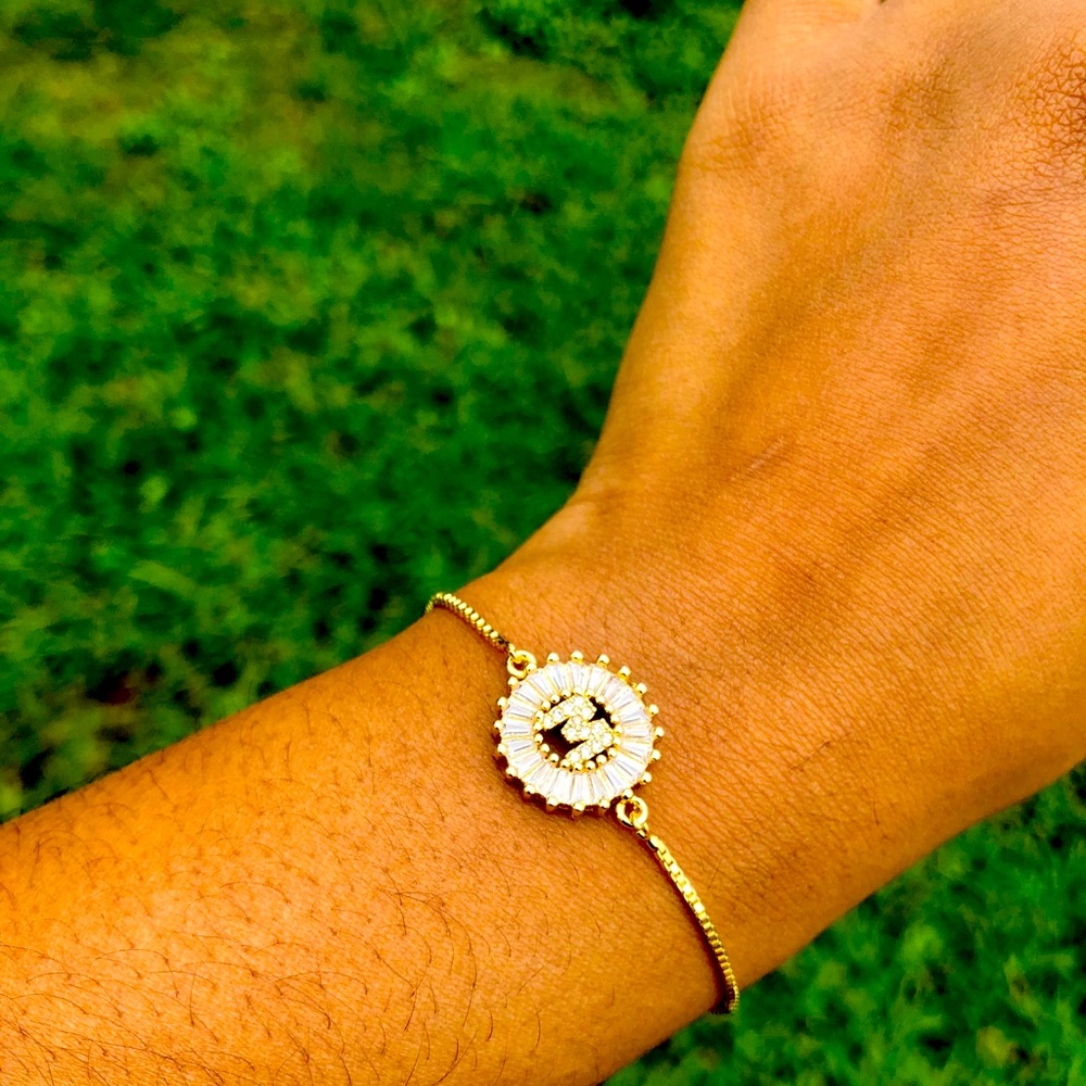 Initial Letter Bracelet
